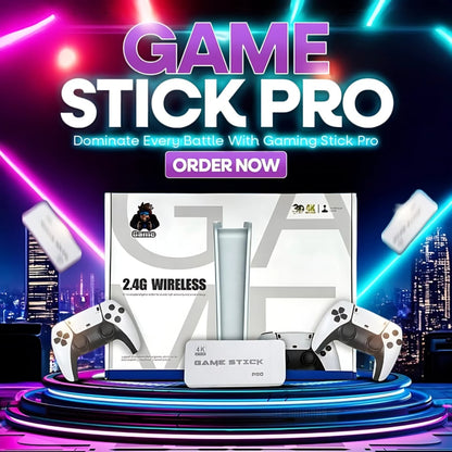 Retro Game Stick Pro+ 2 Wireless Controllers